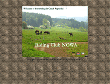 Tablet Screenshot of nowa.cz